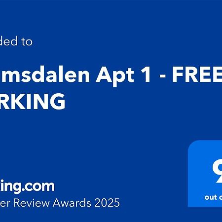 Tromsdalen Apt 1 - Free Parking Тромсё Экстерьер фото